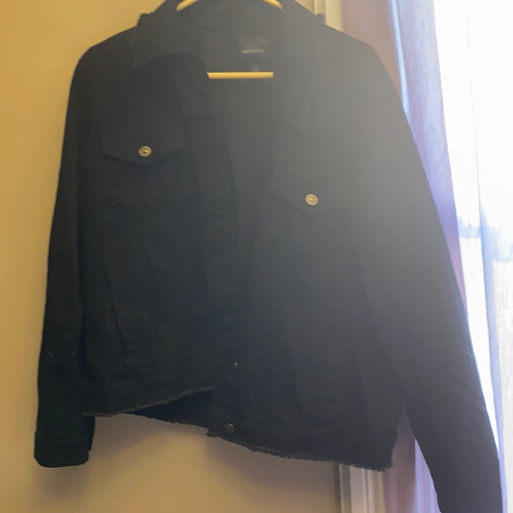 Just USA extra large black Jean jacket